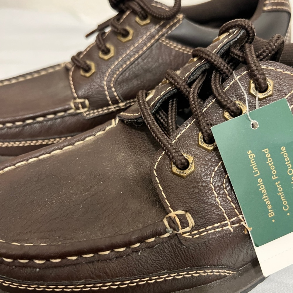 Thom McAn Brown Mens Shoes New with Tags 9 1/2